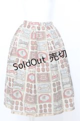 Jane Marple / ショコラクラシックドレススカート M ベージュ系 O-25-07-27-074-JM-SK-OW-OS