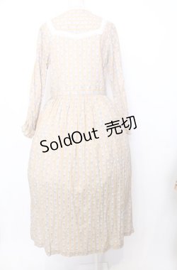 画像4: Jane Marple Dans Le Salon / Wall paper Agathaドレス M ベージュ O-25-07-27-075-JM-OP-OW-OS