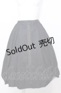 Jane Marple / Violin embroideryタックスカート M ネイビー O-25-07-27-076-JM-SK-OW-OS