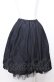 画像3: Jane Marple / Violin embroideryタックスカート M ネイビー O-25-07-27-076-JM-SK-OW-OS (3)