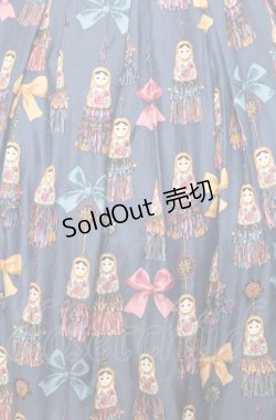 画像2: Jane Marple / Little tassel dollsタックレーススカート M ネイビー O-25-07-27-077-JM-SK-OW-OS