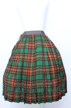 画像4: Jane Marple Dans Le Salon / Merry melodies tartan check pleats skirt M マルチ O-25-07-27-078-JM-SK-OW-OS