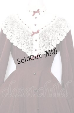 画像2: Innocent World / 白百合ワンピース M ボルドー×キナリ O-25-07-27-080-IW-OP-OW-OS