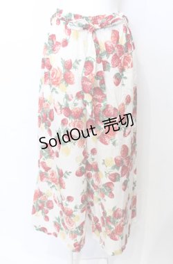 画像1: Jane Marple / Strawberry palaceのパンツ M アイボリー O-25-07-27-002-JM-PA-OW-OS