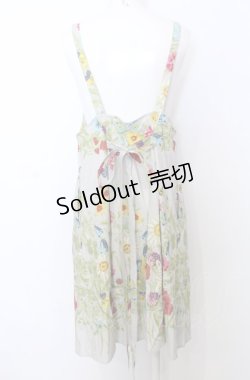 画像3: Jane Marple / Straycat's Gardenエプロンスカート F グリーン O-25-07-27-017-JM-OP-OW-OS