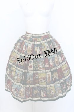 画像1: Jane Marple / Fairy tale cardsのキャトルタックスカート M グリーン O-25-07-27-020-JM-SK-OW-OS