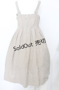 画像3: Jane Marple / Front ribbon strap dress M ベージュ O-25-07-27-021-JM-OP-OW-OS