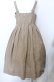 画像3: Jane Marple / Front ribbon strap dress M ベージュ O-25-07-27-021-JM-OP-OW-OS (3)