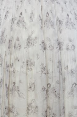 画像2: axes femme POETIQUE / フラワーキャットロングワンピース M イエロー O-25-07-27-022-AX-OP-OW-OS