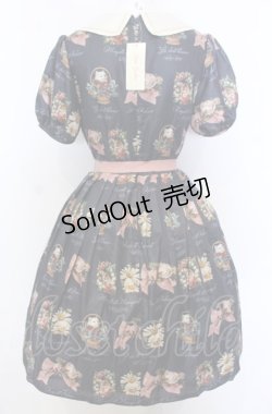 画像3: Leur Getter / Spring Garden袖付きワンピース M ネイビー O-25-07-27-024-LU-OP-OW-OS