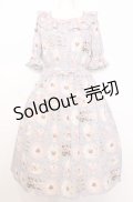 Melody BasKet / Tea salonワンピース M グレー O-25-07-27-029-LO-OP-OW-OS