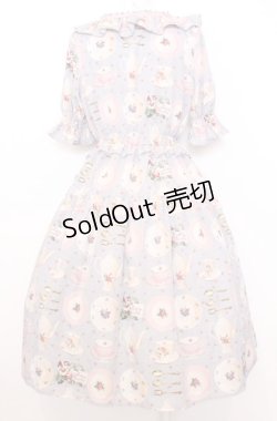 画像3: Melody BasKet / Tea salonワンピース M グレー O-25-07-27-029-LO-OP-OW-OS