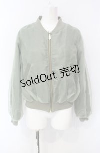 MILK / エアリージャケット  グリーン O-25-07-28-044-ML-JA-IG-OS