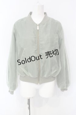 画像1: MILK / エアリージャケット  グリーン O-25-07-28-044-ML-JA-IG-OS