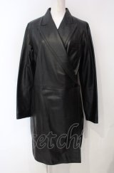 Jean Paul GAULTIER FEMME / 羊皮ロングジャケット 40 ブラック O-25-07-28-049-LO-CO-IG-OS
