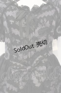 画像2: metamorphose / スワンボーダーロングワンピース  クロ O-25-07-28-007-ME-OP-IG-OS