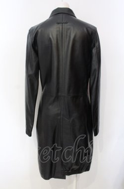 画像3: Jean Paul GAULTIER FEMME / 羊皮ロングジャケット 40 ブラック O-25-07-28-049-LO-CO-IG-OS