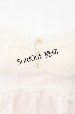 画像2: LIZ LISA / レース切替サテンキャミソール  ピンク O-25-07-28-055-LO-TO-OW-OS