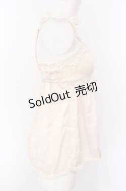 画像3: LIZ LISA / レース切替サテンキャミソール  ピンク O-25-07-28-055-LO-TO-OW-OS