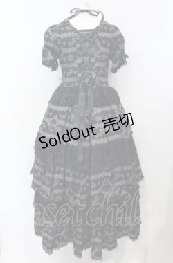 画像4: metamorphose / スワンボーダーロングワンピース  クロ O-25-07-28-007-ME-OP-IG-OS