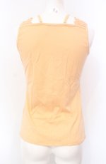 画像3: axes femme / ビジューホルター付きタンクトップ M オレンジ O-25-07-28-057-AX-TO-OW-ZT509 (3)