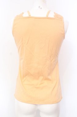 画像3: axes femme / ビジューホルター付きタンクトップ M オレンジ O-25-07-28-057-AX-TO-OW-OS