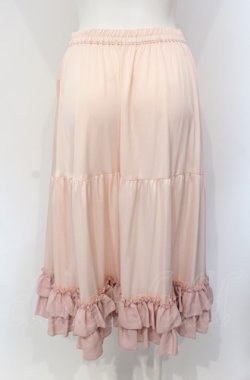 画像3: axes femme kawaii / ミディフリルペチスカート M ピンク O-25-07-28-059-AX-SK-OW-OS