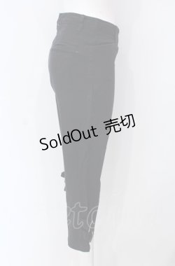 画像2: PEACE NOW / 裾ベルテッドパンツ  ブラック O-25-07-28-001-PU-PA-IG-ZS