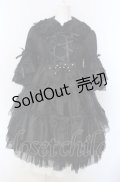 metamorphose / ドットチュールベビードールワンピース  クロ O-25-07-28-008-ME-OP-IG-OS