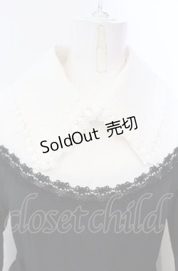 画像2: MIHO MATSUDA / ワンピース・リリィ M ブラック×ホワイト O-25-07-28-009-GO-OP-IG-OS