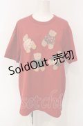 Karl Helmut / トレーナークマワッペンＴシャツ L アカ O-25-07-28-090-EL-TO-OW-OS