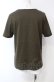 画像2: INGEBORG / リボンカメリアTシャツ L カーキグリーン O-25-07-28-091-LO-TO-OW-OS (2)