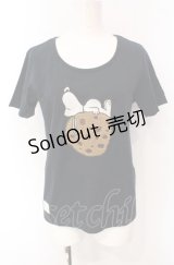 Karl Helmut / スヌーピーコラボTシャツ S ネイビー O-25-07-28-092-EL-TO-OW-ZI