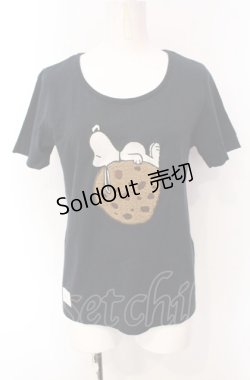 画像1: Karl Helmut / スヌーピーコラボTシャツ S ネイビー O-25-07-28-092-EL-TO-OW-ZI