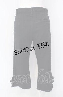画像3: PEACE NOW / 裾ベルテッドパンツ  ブラック O-25-07-28-001-PU-PA-IG-ZS