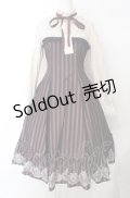 Victorian maiden / vintageレースレジメンドールドレス  ボルドー O-25-07-28-011-CL-OP-IG-OS