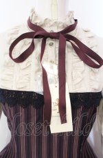 画像2: Victorian maiden / vintageレースレジメンドールドレス  ボルドー O-25-07-28-011-CL-OP-IG-OS (2)
