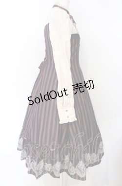 画像4: Victorian maiden / vintageレースレジメンドールドレス  ボルドー O-25-07-28-011-CL-OP-IG-OS