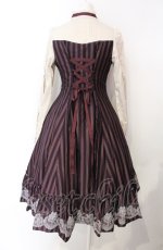 画像5: Victorian maiden / vintageレースレジメンドールドレス  ボルドー O-25-07-28-011-CL-OP-IG-OS (5)