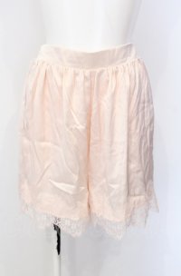 mon lily / サテンペチパンツ M ピンク O-25-07-28-002-LO-PA-OW-ZT468