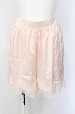 画像1: mon lily / サテンペチパンツ M ピンク O-25-07-28-002-LO-PA-OW-OS