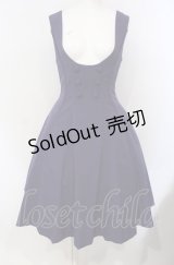 Sheglit / 小夜啼鳥のジャンパースカート  ライラック O-25-07-28-013-EL-OP-IG-OS