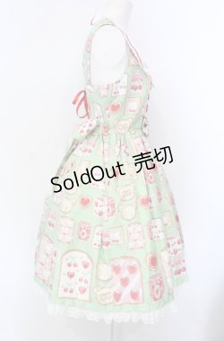 画像3: Angelic Pretty / Sunny Day Brunchジャンパースカート  ミント O-25-07-28-016-AP-OP-IG-OS