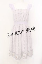 axes femme POETIQUE / ラビット苺柄ワンピース  ラベンダー O-25-07-28-025-AX-OP-IG-OS