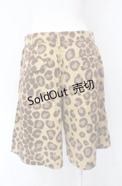 画像2: powder / レオパードハーフパンツ  ブラウン O-25-07-28-004-LO-PA-IG-OS
