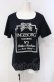 画像1: INGEBORG / リボンカメリアTシャツ L ネイビー O-25-07-29-001-LO-TO-OW-OS (1)