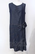 INGEBORG / 花モチーフデニム調ジャンパースカート 11号 インディゴ O-25-07-29-007-LO-OP-OW-OS