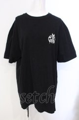 Grrr the Lipper / 飛ばないでね。staff Tシャツ  ブラック O-25-07-29-054-PU-BL-IG-OS