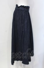 画像2: INGEBORG / デニム調ロングスカート 11号 インディゴ O-25-07-29-008-LO-SK-OW-ZT024 (2)