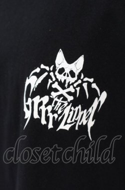 画像2: Grrr the Lipper / 飛ばないでね。staff Tシャツ  ブラック O-25-07-29-054-PU-BL-IG-OS